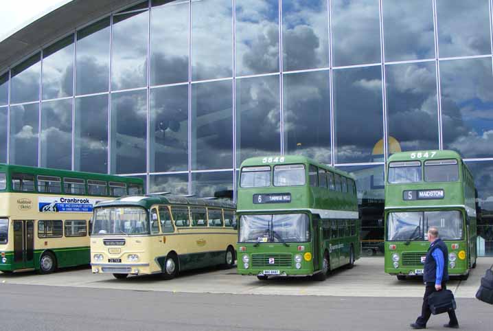 Maidstone & District centenary line up at Showbus 2011